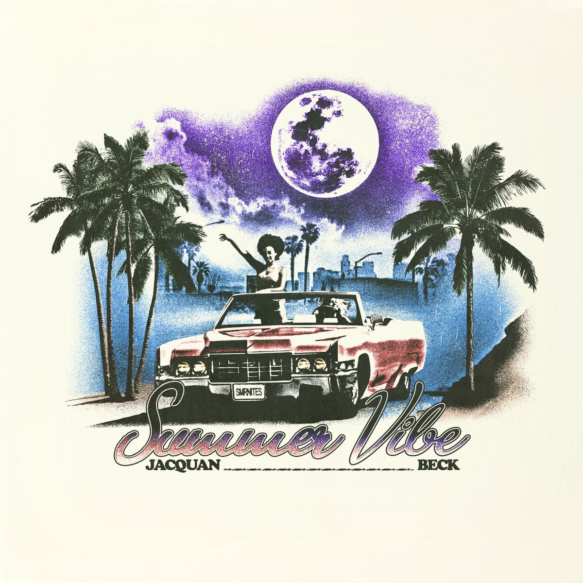 Cover artwork by Gabriel Cruz for Summer Vibe
